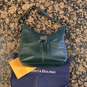 Dooney and Bourke Green Dillen Zipper Pocket Sac